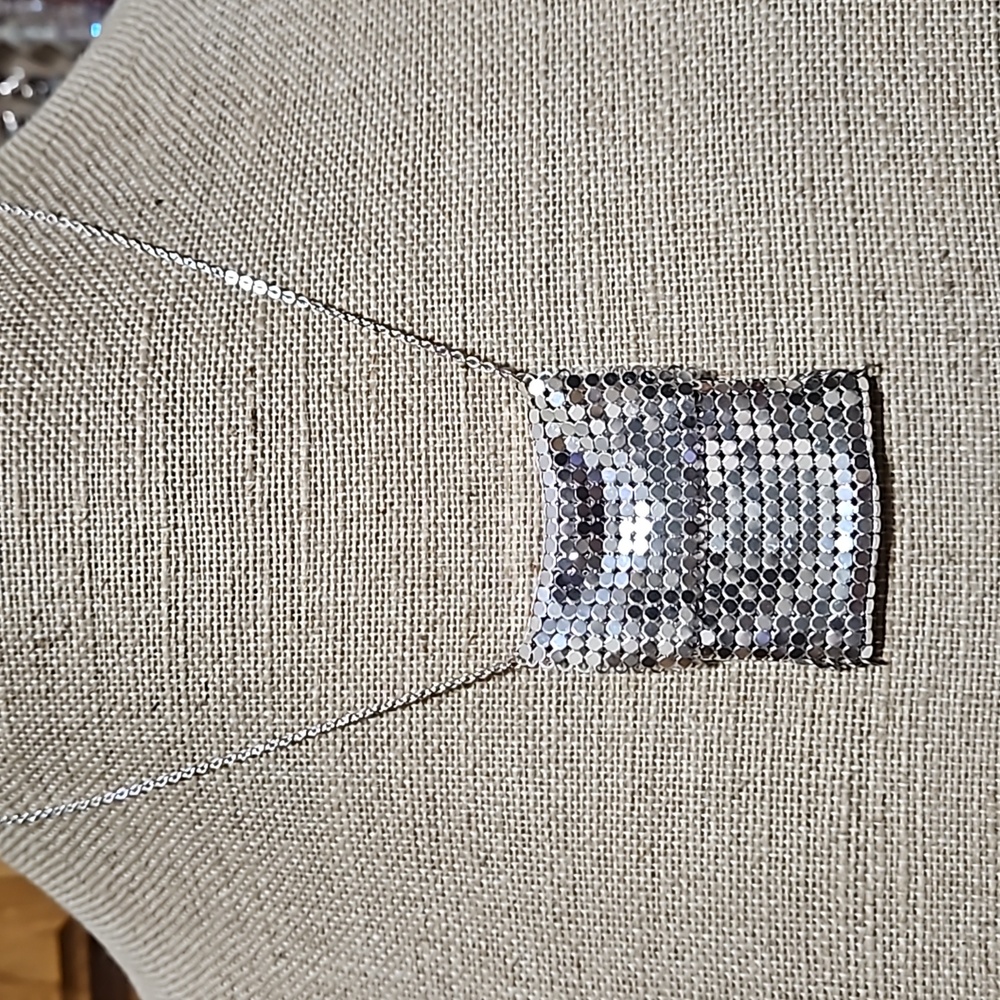 Vintage Whiting & Davis style necklace approximately 32"L